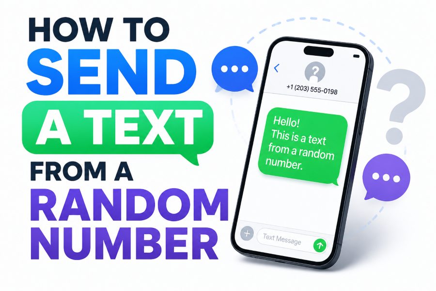 How to Send a Text From a Random Number Safely and Legally